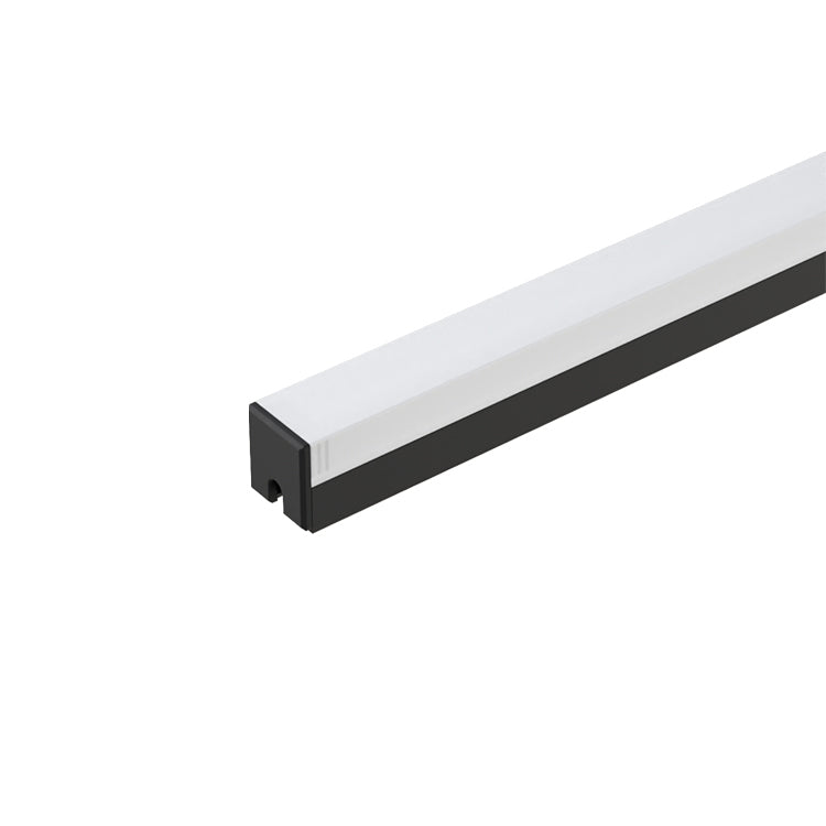EL-28CR PROFILE FOR LED TRAK 2.5M ОМ, ČRNA