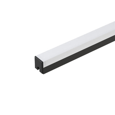 EL-28CR profile za LED trak 2.5M om, črna