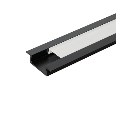 EL-87CR profile za LED trak 2.5M, črna