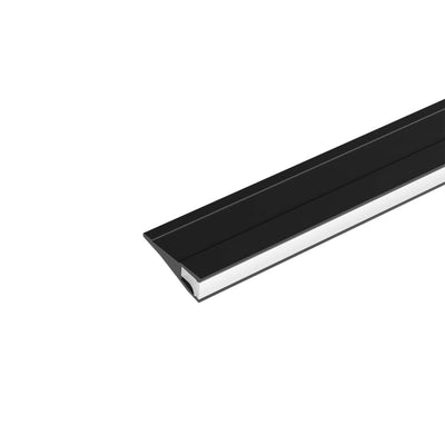 EL-92CR polica profile za LED trak 2.5M, črna