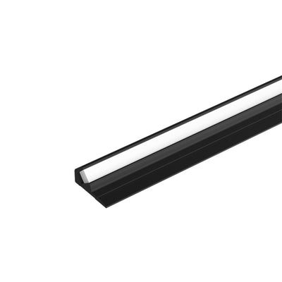 EL-94CR polica profile za LED trak 2.5M, črna