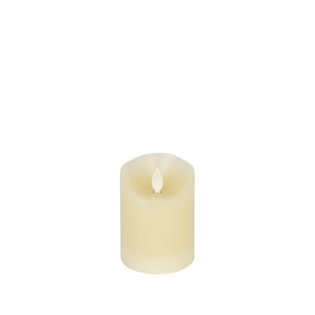DECORATIVE CANDLE 6000K 100 mm 2XAA IVORY