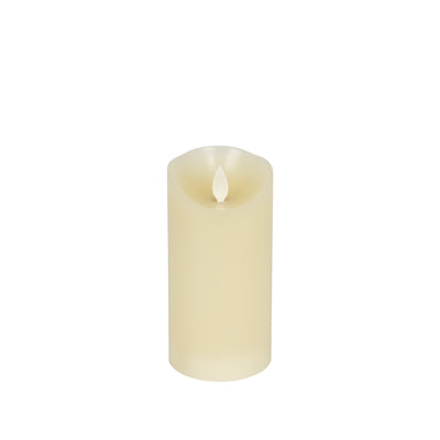 Decorative candle 6000K 150MM 2XAA ivory