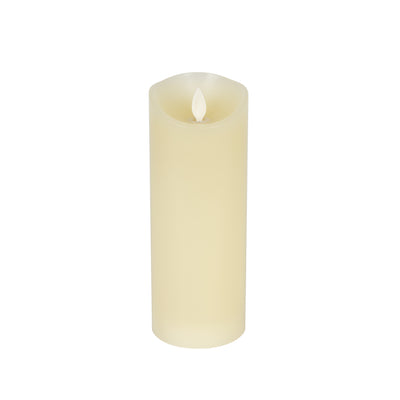 Decorative candle 6000K 200MM 2XAA ivory