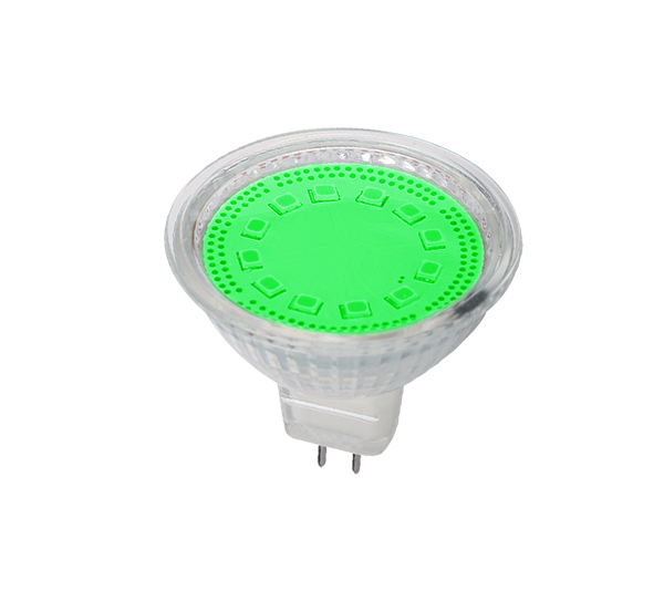 LED ŽARNICA LED20 MR16-ZELENA,1.5W,12V