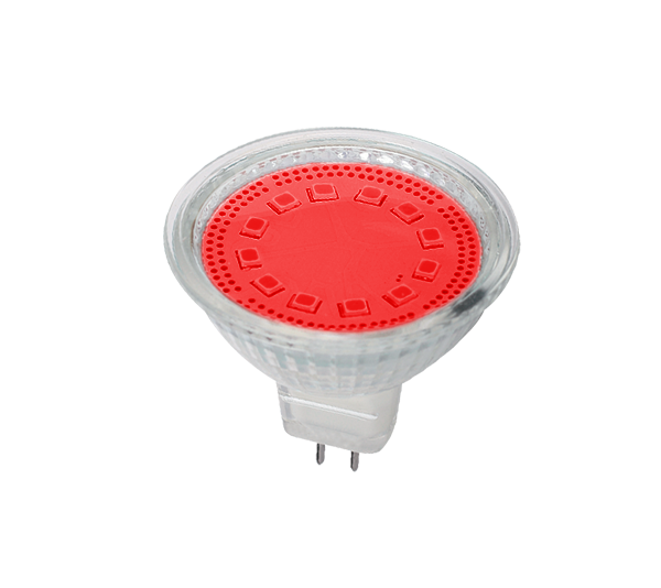 LED ŽARNICA LED20 MR16-RDEČA,1.5W,12V
