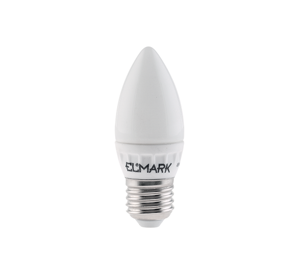 LED Žarnica  candle 36SMD3014 4,5W E27 230V topla bela