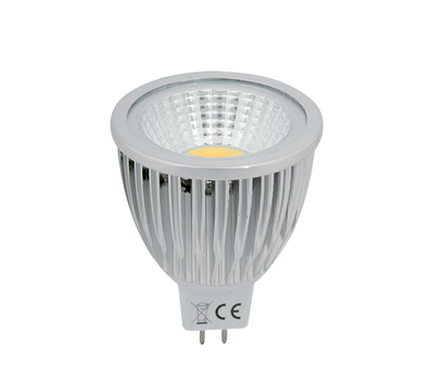 LED Žarnica COB 5W GU5,3 12V ac/dc topla bela