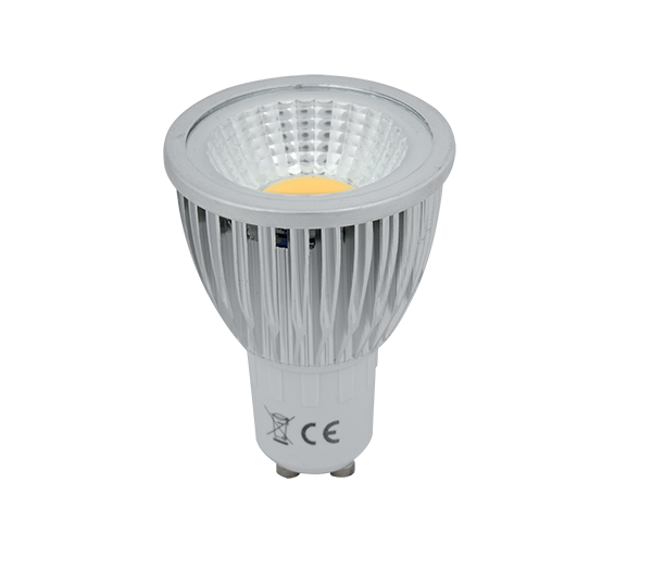 LED Žarnica COB 5W GU10 230V topla bela