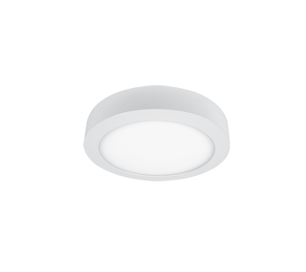 LED Panel okrogel nadgradni 21W 2700K-3000K toplo belo D225MM