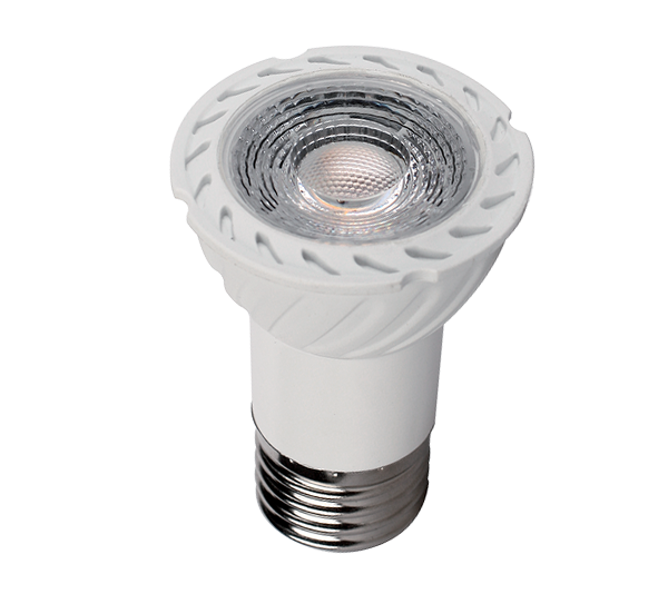 LED ŽARNICA  LED LAMP LEDCOB PAR16 7W E27 230V BELA