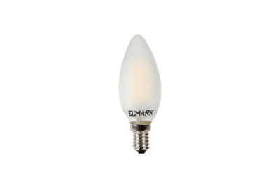 LED Žarnicacandle C35 filament 4W E14 230V 2700K dimabilna