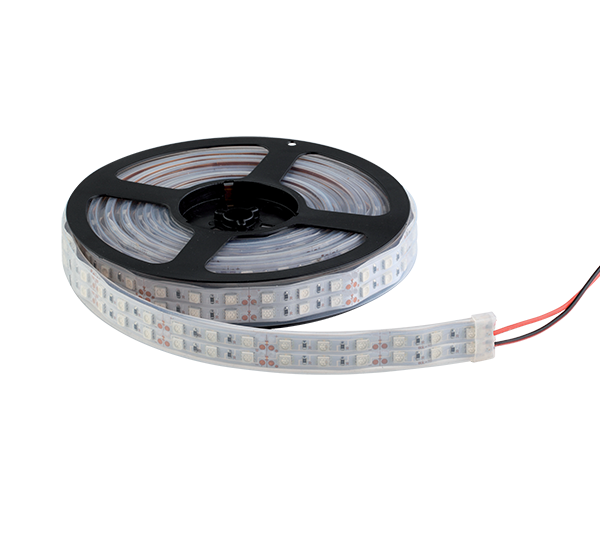 LED TRAK LED600 5050 12V/DC IP65 2X60PCS/1M HLADNA BELA