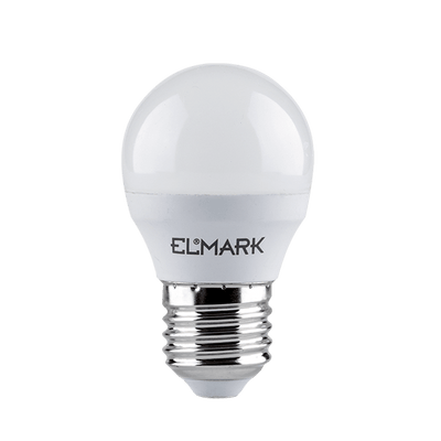 LED ŽARNICA KROGLA G45 6W E27 230V TOPLO BELA