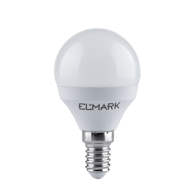 LED ŽARNICA KROGLA G45 6W E14 230V BELA