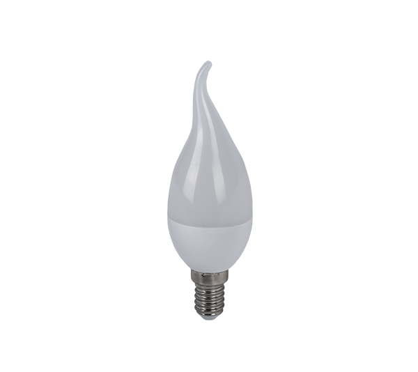 LED ŽARNICA VATRA 6W E14 230V BELA