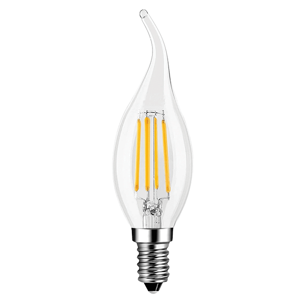 ДИМ. LED ВИНТИДЖ FLAME 5W E14 2800-3200K ОПУШ. СТ.