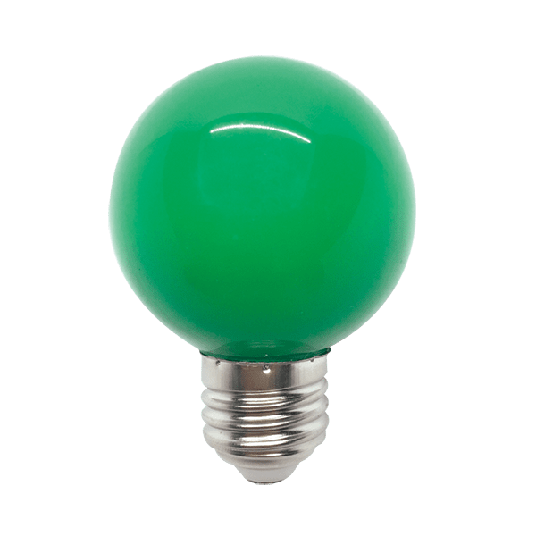 LED ŽARNICA GLOBE G60 3W E27 ZELENA
