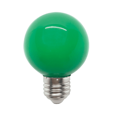 LED ŽARNICA GLOBE G60 3W E27 ZELENA