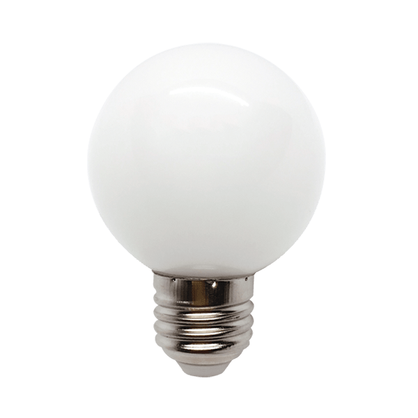 LED ŽARNICA GLOBE G60 3W E27 BELA