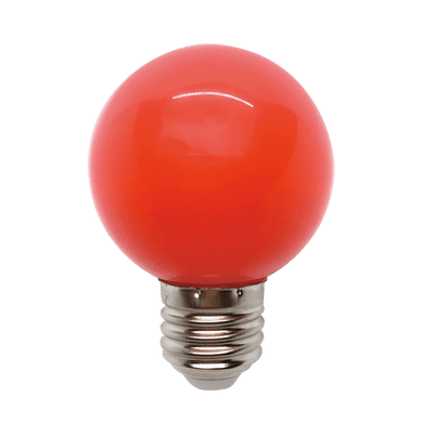 LED ŽARNICA GLOBE G60 3W E27 CRVENA