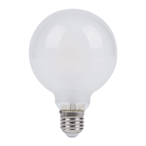 LED G95 MLEČNO BELA 7,2W E27 230V 4000K
