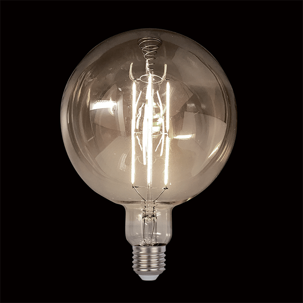 VINTAGE LED SIJALKA DIMABILNA 8W E27 D200 2800-3200K DIMLJENA