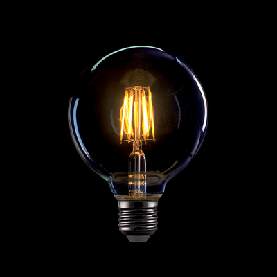 Dimabilna vintage LED žarnica G80 8W E27 2700K