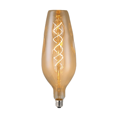 LED VINTAGE ŽARNICA ZATEMNILNA 4W E27 2200K D120 ZLATO
