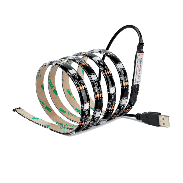 USB LED TRAK 5050 5VDC 30PCS/M IP20 RGB 3m