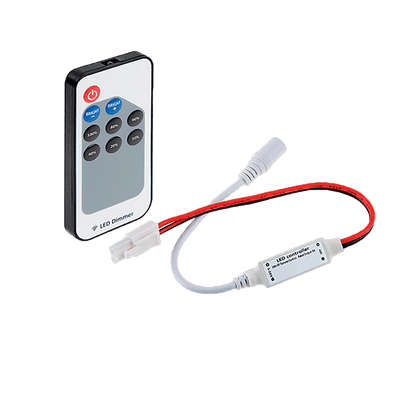 RF MINI LED BREZŽIČNI DIMMER Z DALJINSKIM UPRAVLJALNIKOM