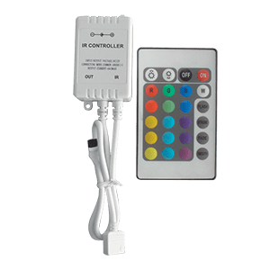 LEDRGB KONTROLER 12V 6A IR-24 TIPKE