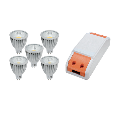 LED GONILNIK 36W Z 5X LED3 3W MR16 4000K