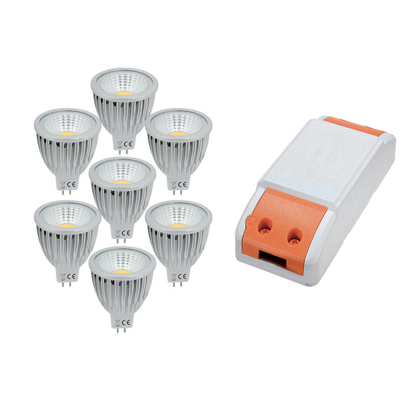 LED GONILNIK 36W Z 7X LED3 3W MR16 4000K