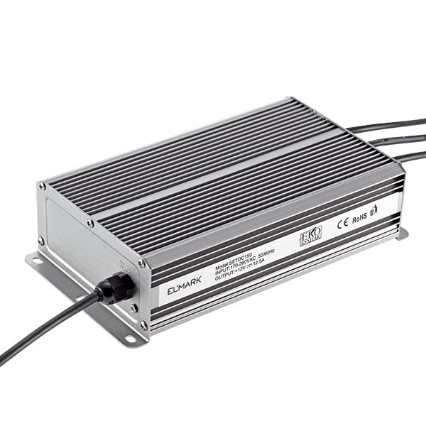 SETDC150I TRANSFORMATOR 150W 230AC/12VDC IP67