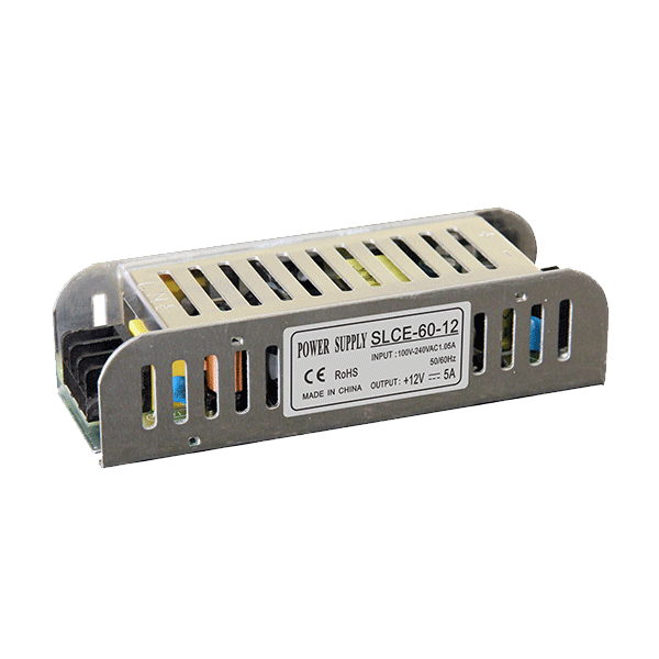 ELMARK LED DRIVER SETDC 60W 230VAC/ 12VDC IP20