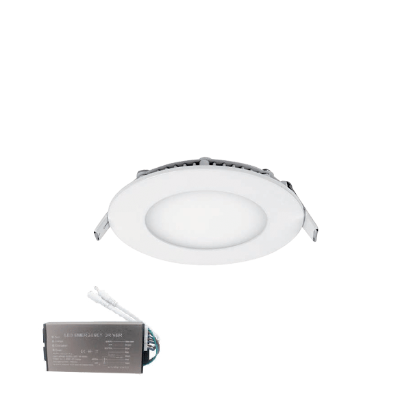 STELLAR LED PANEL OKROGLI VGRADNI 6W 2700K Z ZASILNIM MODULOM