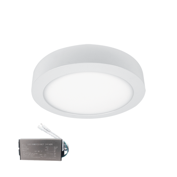 Stellar LED panel okrogli nadometni 24W 2700K z zasilnim modulomim