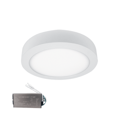 Stellar LED panel okrogli nadometni 24W 2700K z zasilnim modulomim