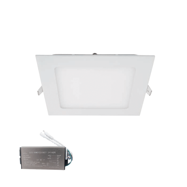 STELLAR LED PANEL KVADRATNI VGRADNI 12W 4000K Z ZASILNIM MODULOM