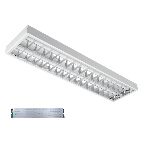 LENA-V Z LED (1200MM) 2X18W 4000K BM 1195X295mm Z ZASILNIM MODULOM