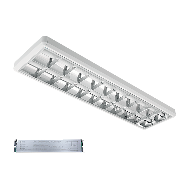LENA-V Z LED (1200MM) 2X18W 4000K ZA NADOMETNO MONTAŽO 1230X330mm Z ZASILNIM MODUL