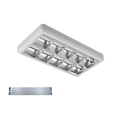 LENA-V Z LED (600MM) 2X9W 4000K ZA NADOMETNO MONTAŽO 630X330mm Z ZASILNIM MODUL