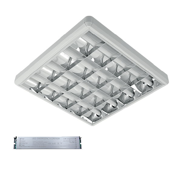 LENA-V Z LED (600MM) 4X9W 6400K ZA NADOMETNO MONTAŽO 630X630mm Z ZASILNIM MODUL