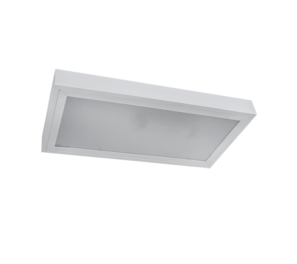 PRISMATIC LED SVETILKA 2X9W ZA NADOMETNO MONTAŽO 4000K 608X308mm