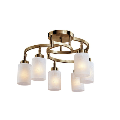 Adel lestenec 6XE27 antik medenina