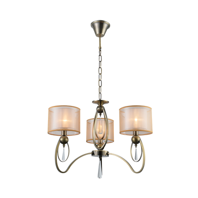 Mery lestenec 3XE27 antik medenina D600X480mm