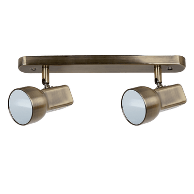 Jim spot svetilka 2XE27 antik medenina L360mm