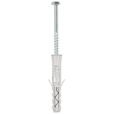 PLUG WITH SCREW Wkret-met BK 10X60/100 6pcs/bl