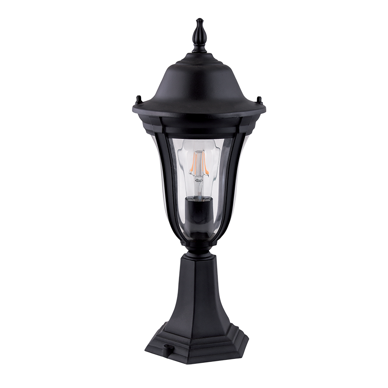MARK LANTERN STOJEČA 1XE27 ČRNA H490mm